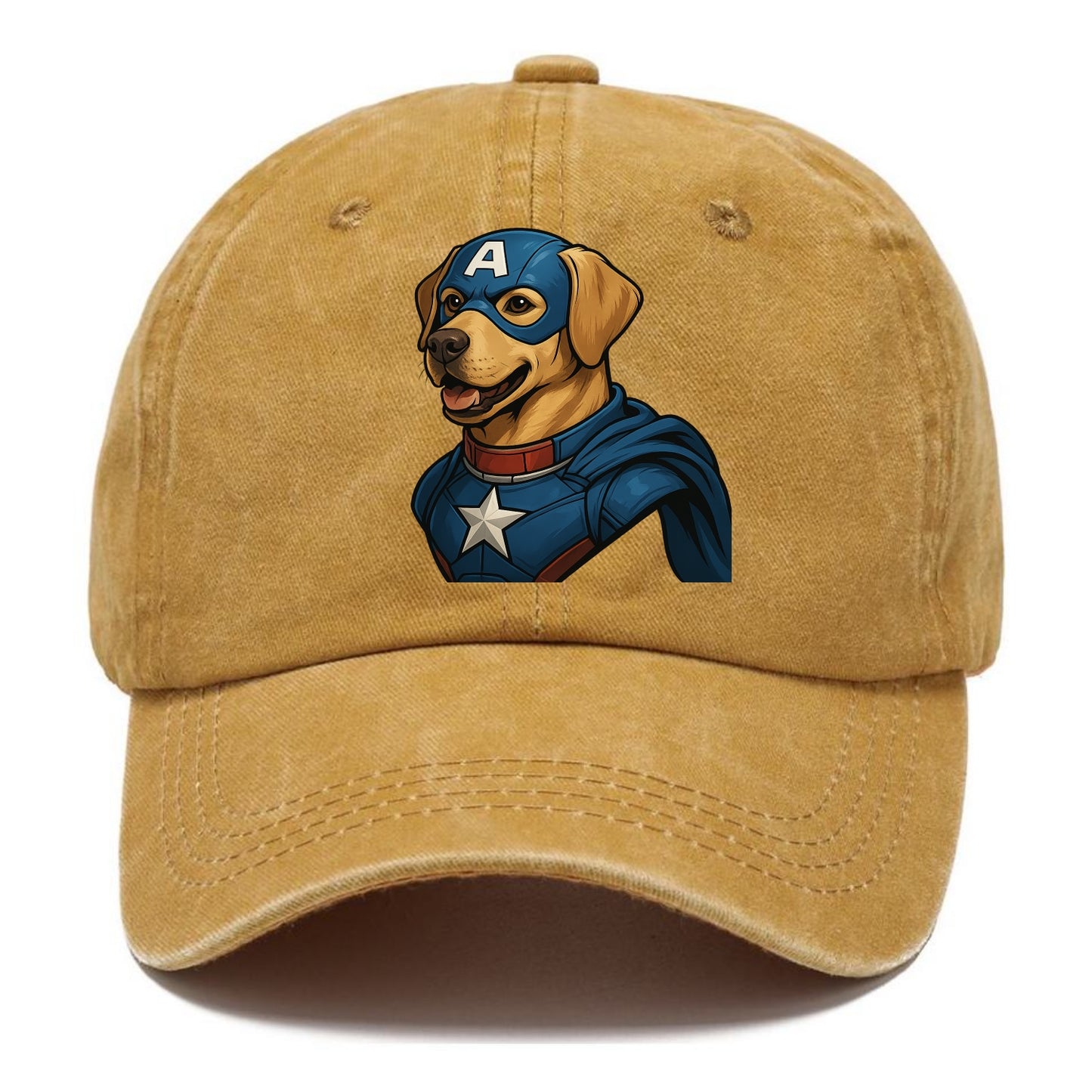 Labrador Patriotic Hero  - Classic Cap - Golden Harvest(Yellow)