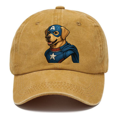Labrador Patriotic Hero  - Classic Cap - Golden Harvest(Yellow)