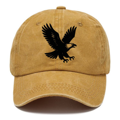 Eagle in flight - liberty and independence ink brushstrokes - Classic Cap - Golden Harvest(Yellow)
