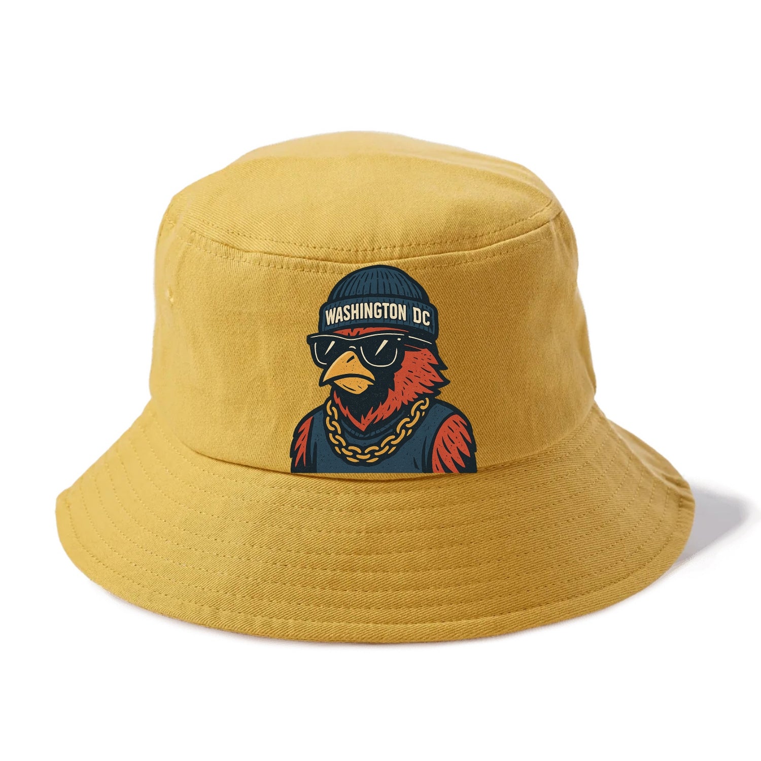 "cardinal" "washington Dc" "dc" "navy" "us East" - Bucket Hat - Golden Harvest(Yellow)