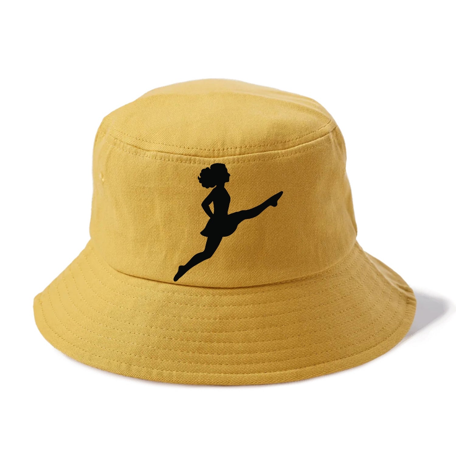 Irish step dancer Riverdance leap - Bucket Hat - Golden Harvest(Yellow)