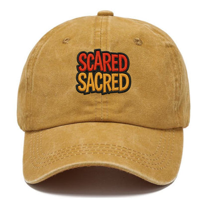 SCARED;SACRED JOURNEY Spiritual Purple Hat - Classic Cap - Golden Harvest(Yellow)