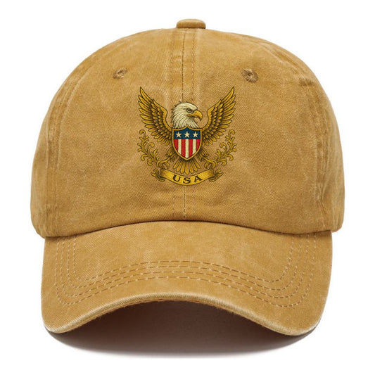 Usa Heritage Eagle 2 - Classic Cap - Golden Harvest(Yellow)