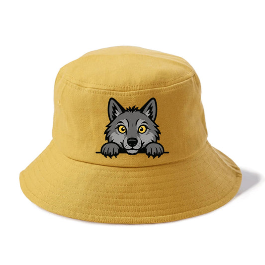 Wolf  - Bucket Hat - Golden Harvest(Yellow)