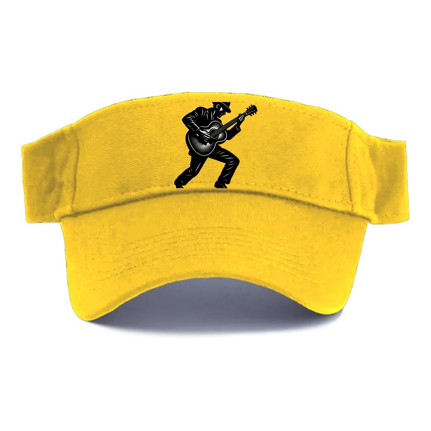 Guitarist playing acoustic guitar - Visor - Golden Harvest(Yellow)