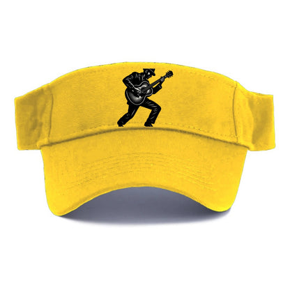 Guitarist playing acoustic guitar - Visor - Golden Harvest(Yellow)