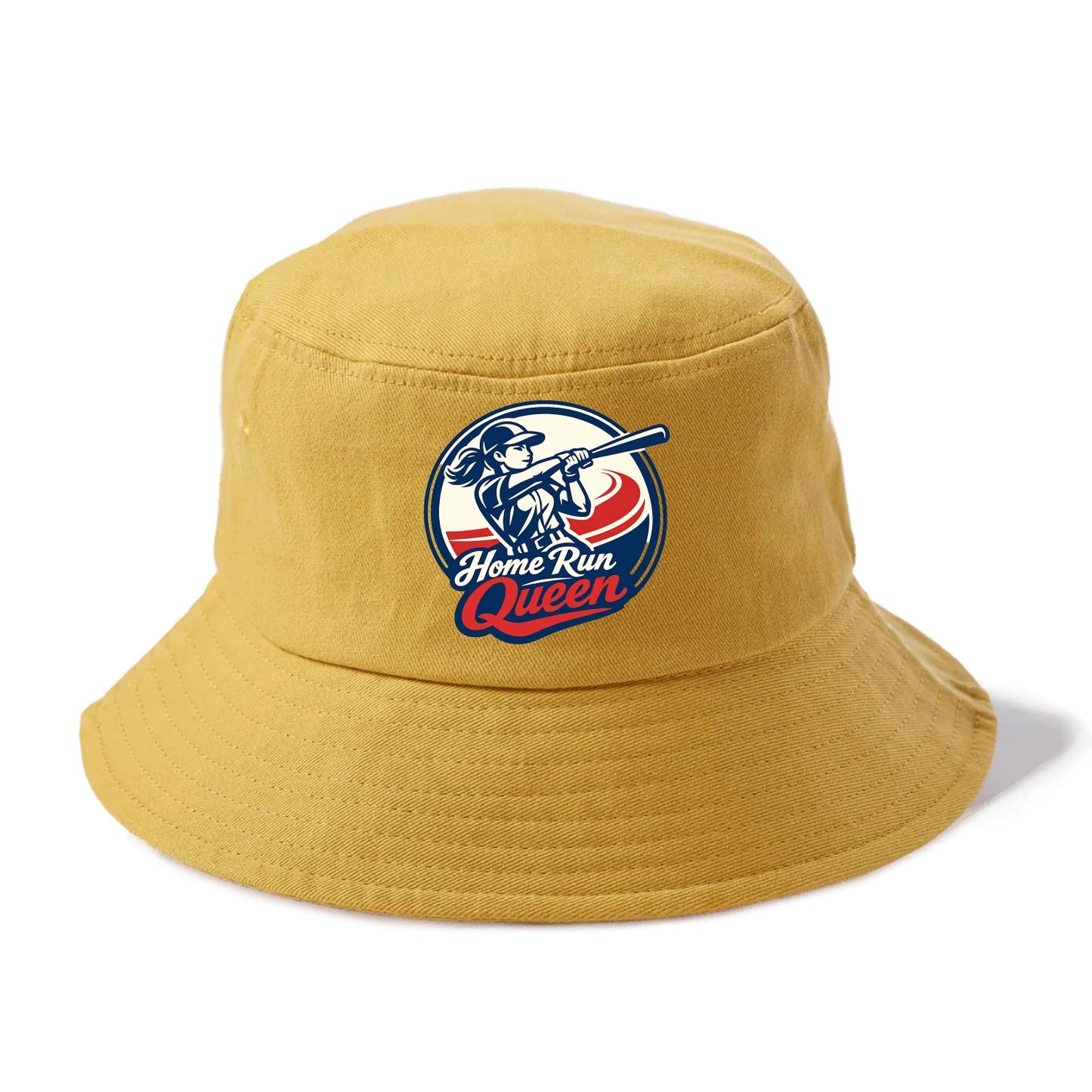 Feminine Power at Bat - Bucket Hat - Golden Harvest(Yellow)