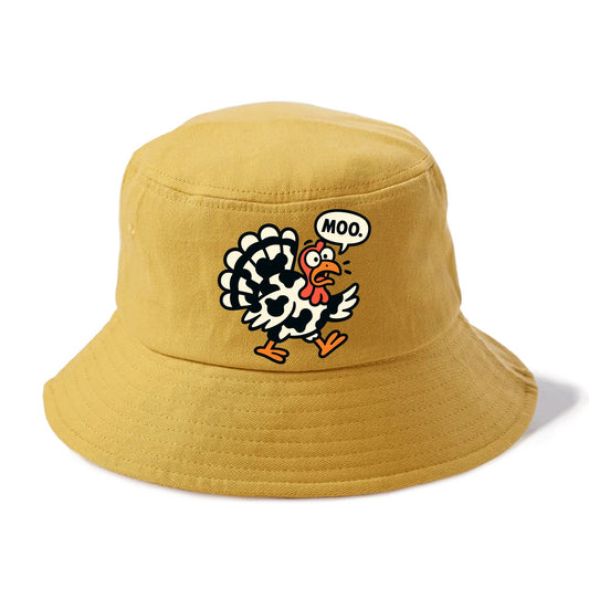 Mooing Turkey - Bucket Hat - Golden Harvest(Yellow)