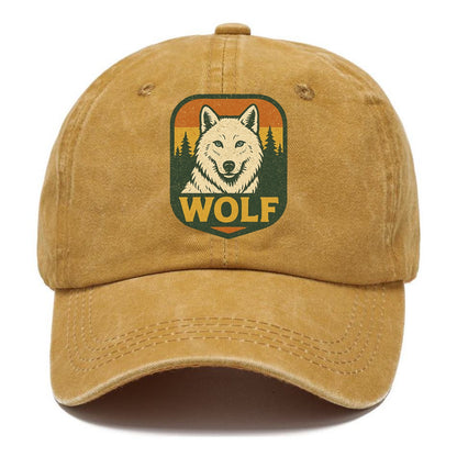Arctic White Wolf  - Classic Cap - Golden Harvest(Yellow)