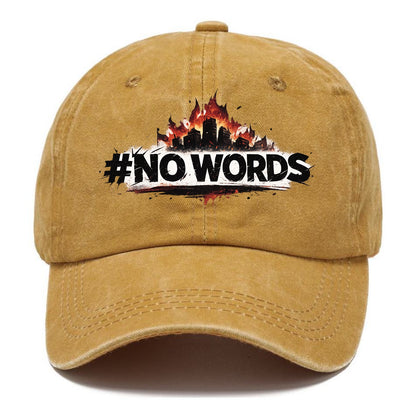 No Words - Classic Cap - Golden Harvest(Yellow)