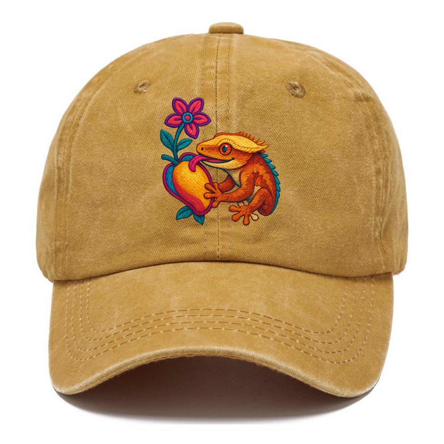 Crested Gecko - Classic Cap - Golden Harvest(Yellow)