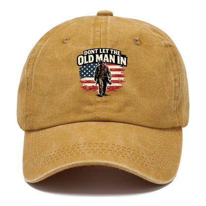 Dont Let The Old Man In - Classic Cap - Golden Harvest(Yellow)