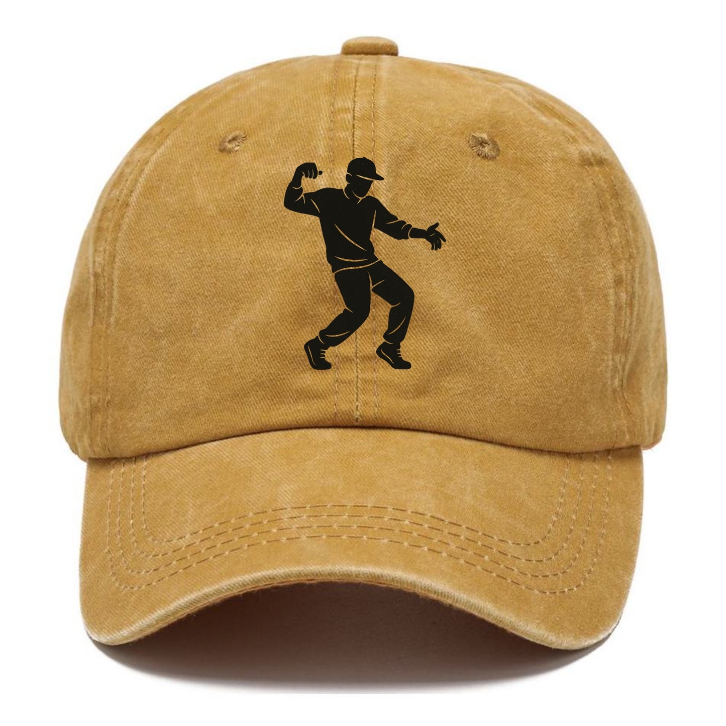Hip-hop dancer popping and locking - Classic Cap - Golden Harvest(Yellow)
