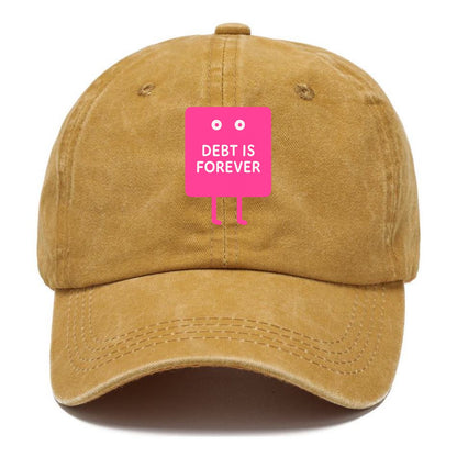 DEBT IS FOREVER | Immortal credit card - Classic Cap - Golden Harvest(Yellow)