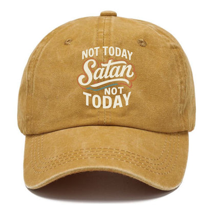 Not Today Satan - Not Today - Classic Cap - Golden Harvest(Yellow)