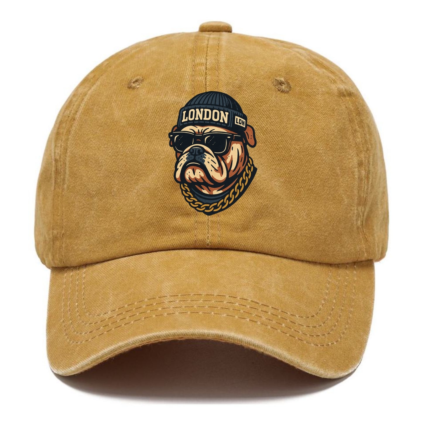 London Bulldog - Classic Cap - Golden Harvest(Yellow)