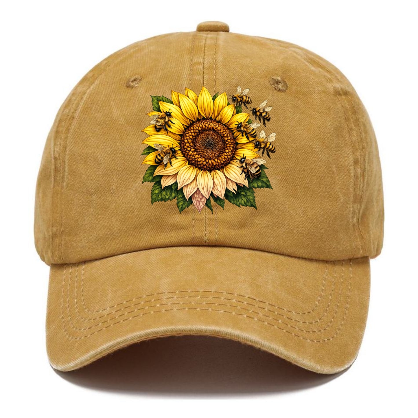 Vintage Sunflower - Classic Cap - Golden Harvest(Yellow)