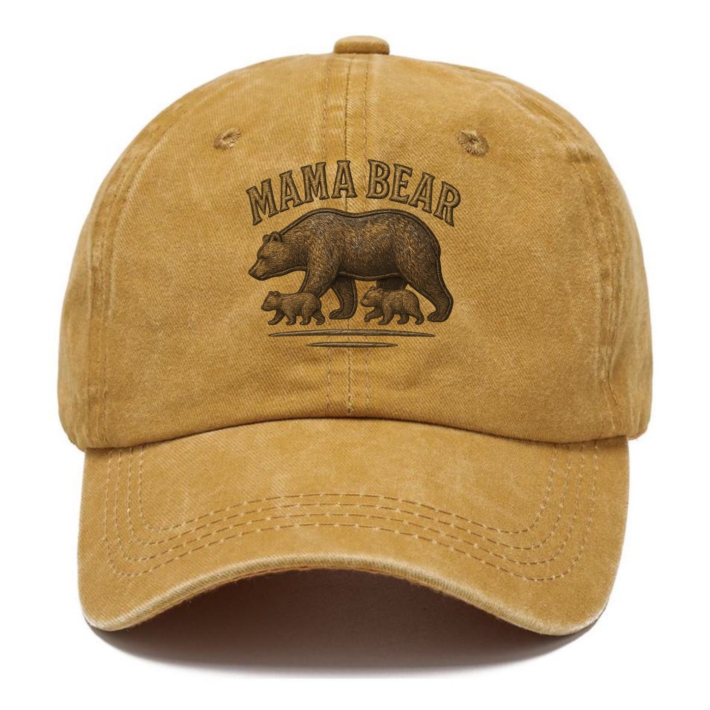 Mama Bear  - Classic Cap - Golden Harvest(Yellow)