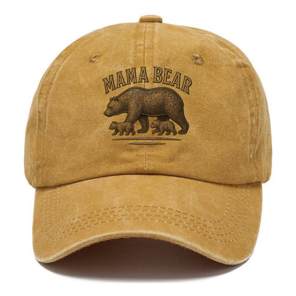 Mama Bear  - Classic Cap - Golden Harvest(Yellow)