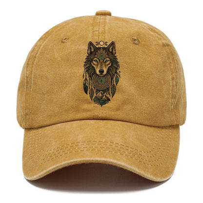 Tattoo Wolf Flash  - Classic Cap - Golden Harvest(Yellow)