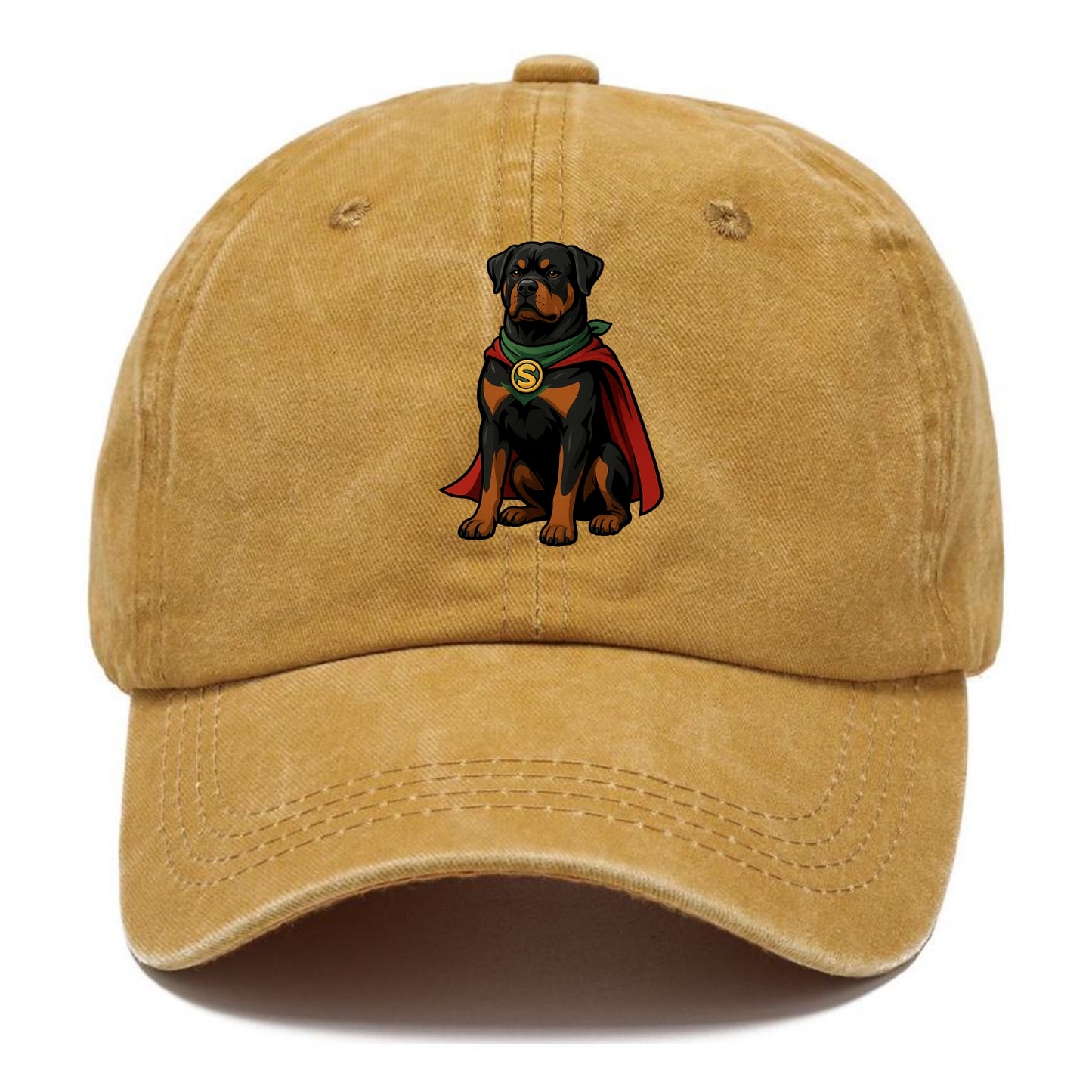 Rottweiler Strong Hero  - Classic Cap - Golden Harvest(Yellow)