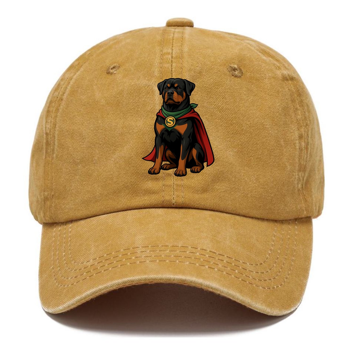Rottweiler Strong Hero  - Classic Cap - Golden Harvest(Yellow)
