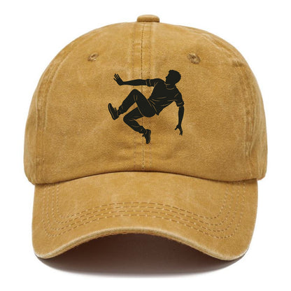 Parkour athlete wall run - Classic Cap - Golden Harvest(Yellow)