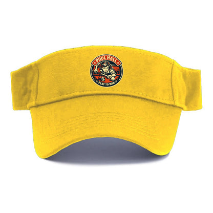 Cue Queen Emblem - Visor - Golden Harvest(Yellow)