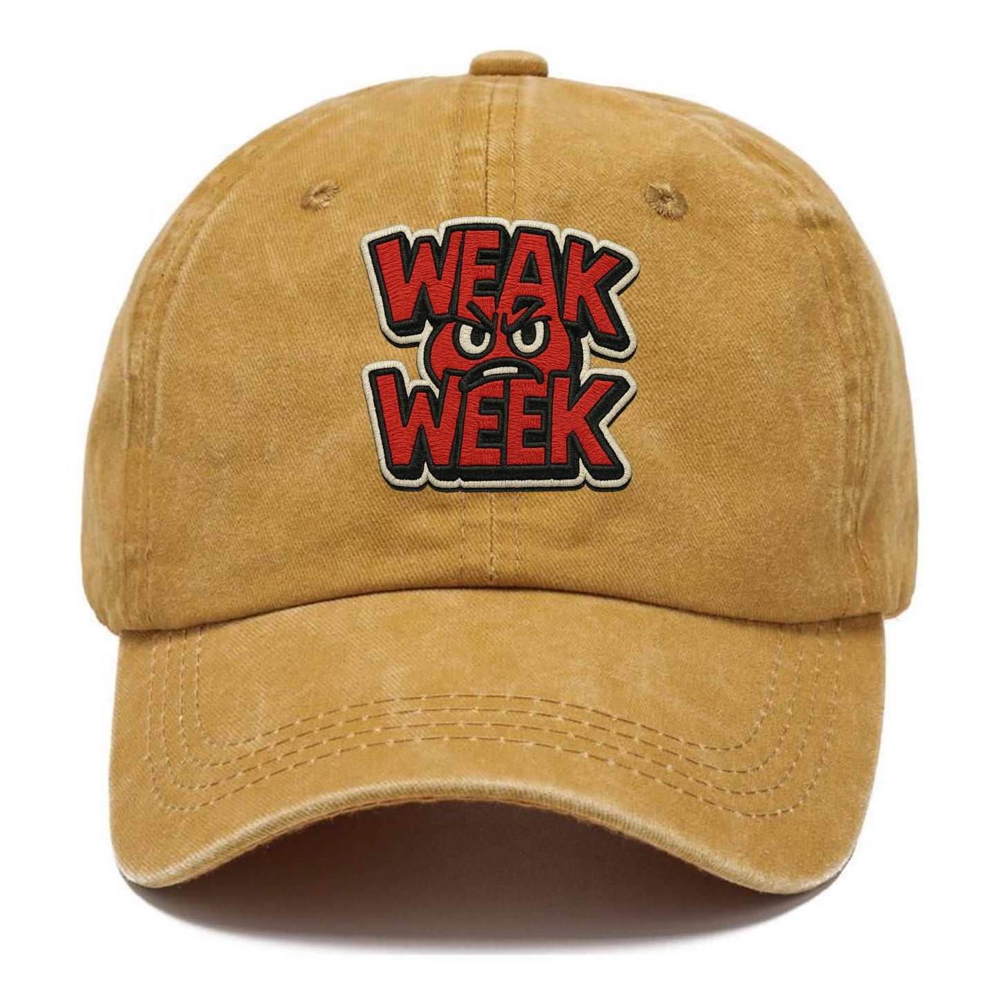 WEAK;WEEK WARRIOR Monday Blue Cap - Classic Cap - Golden Harvest(Yellow)