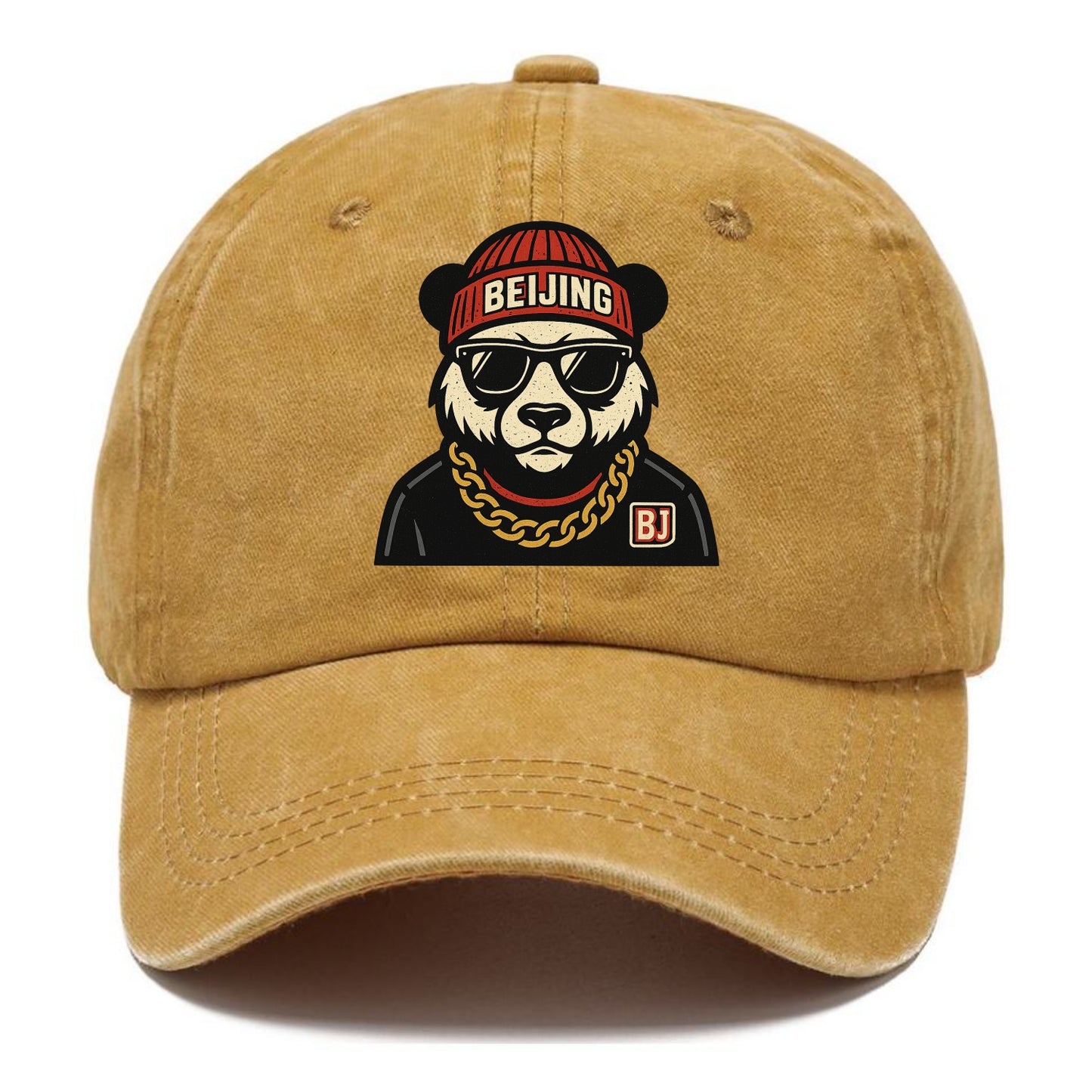 Beijing Panda - Classic Cap - Golden Harvest(Yellow)