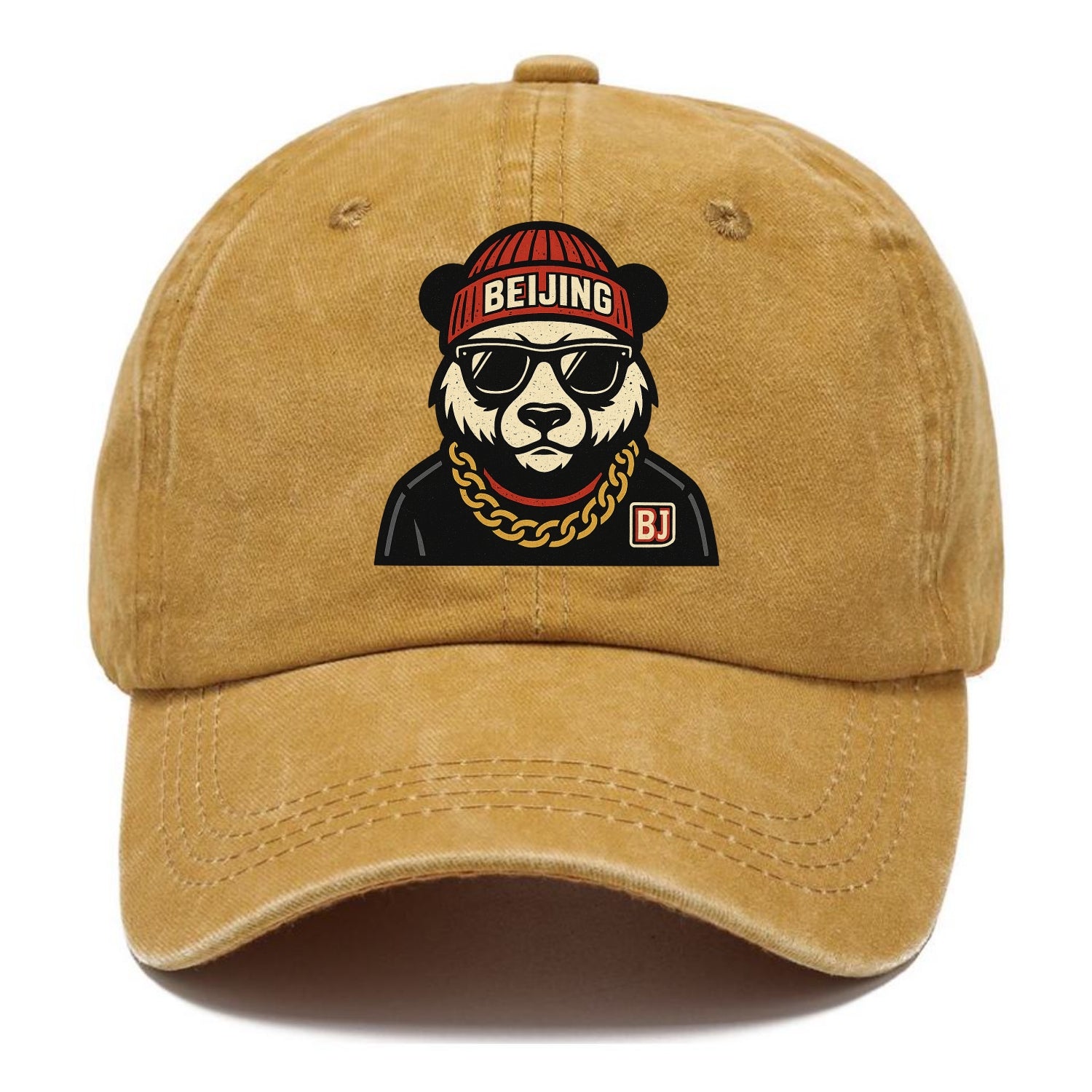Beijing Panda - Classic Cap - Golden Harvest(Yellow)