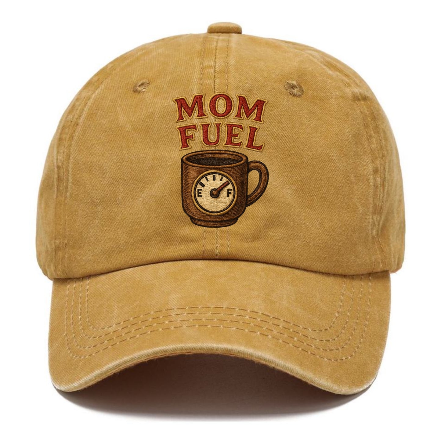 Mom Fuel  - Classic Cap - Golden Harvest(Yellow)