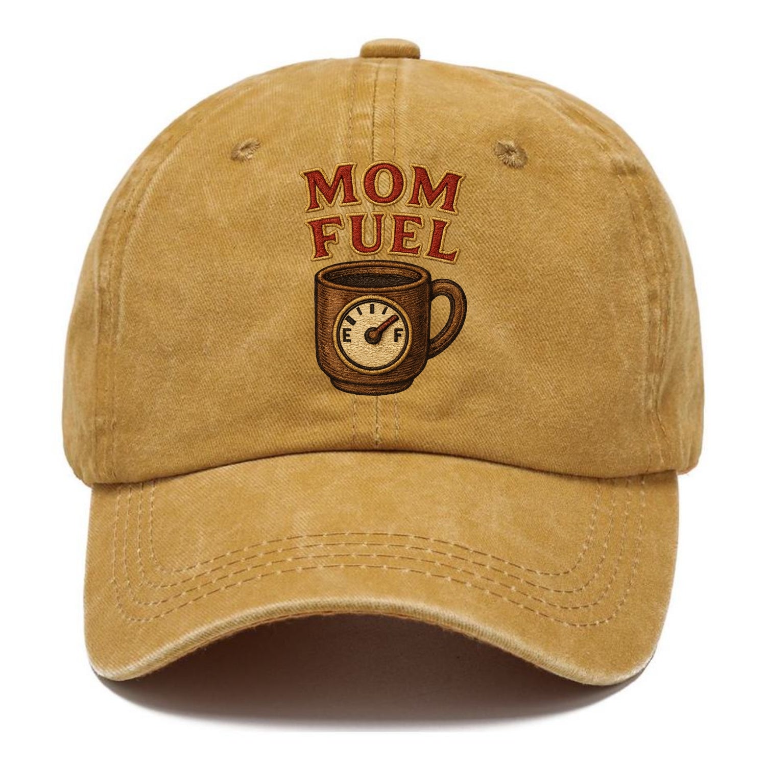 Mom Fuel  - Classic Cap - Golden Harvest(Yellow)