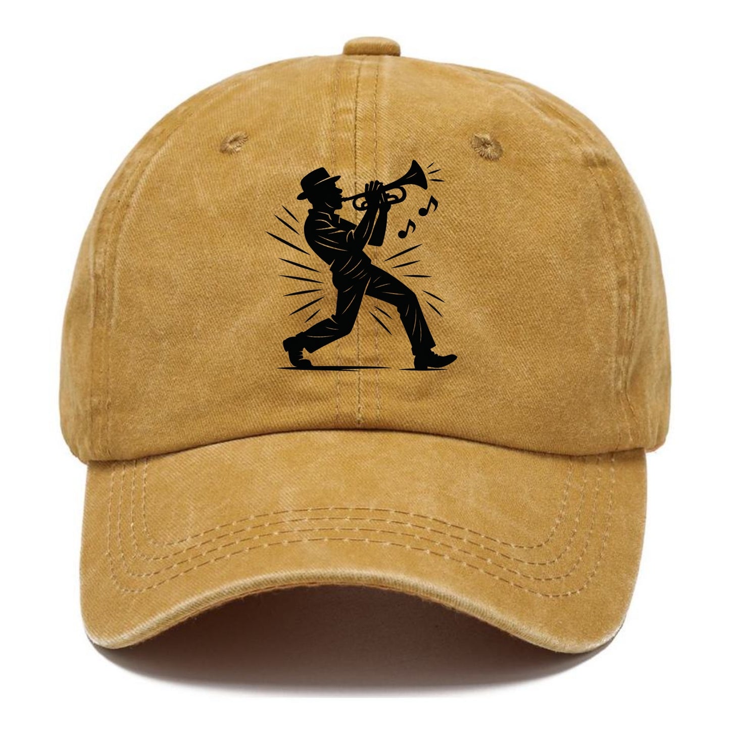 New Orleans jazz musician street corner - Classic Cap - Golden Harvest(Yellow)