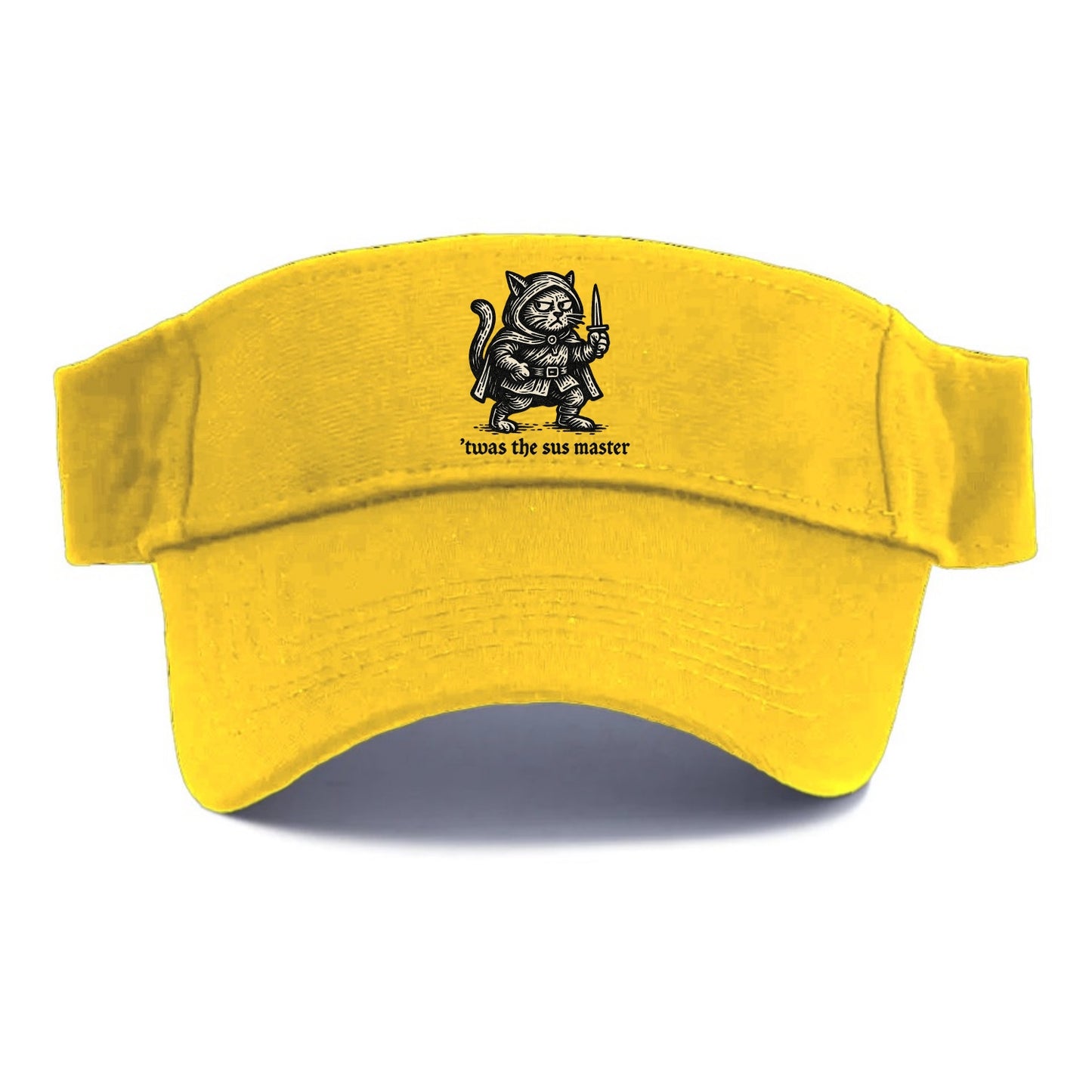 Sus Imposter Cat Spy  - Visor - Golden Harvest(Yellow)