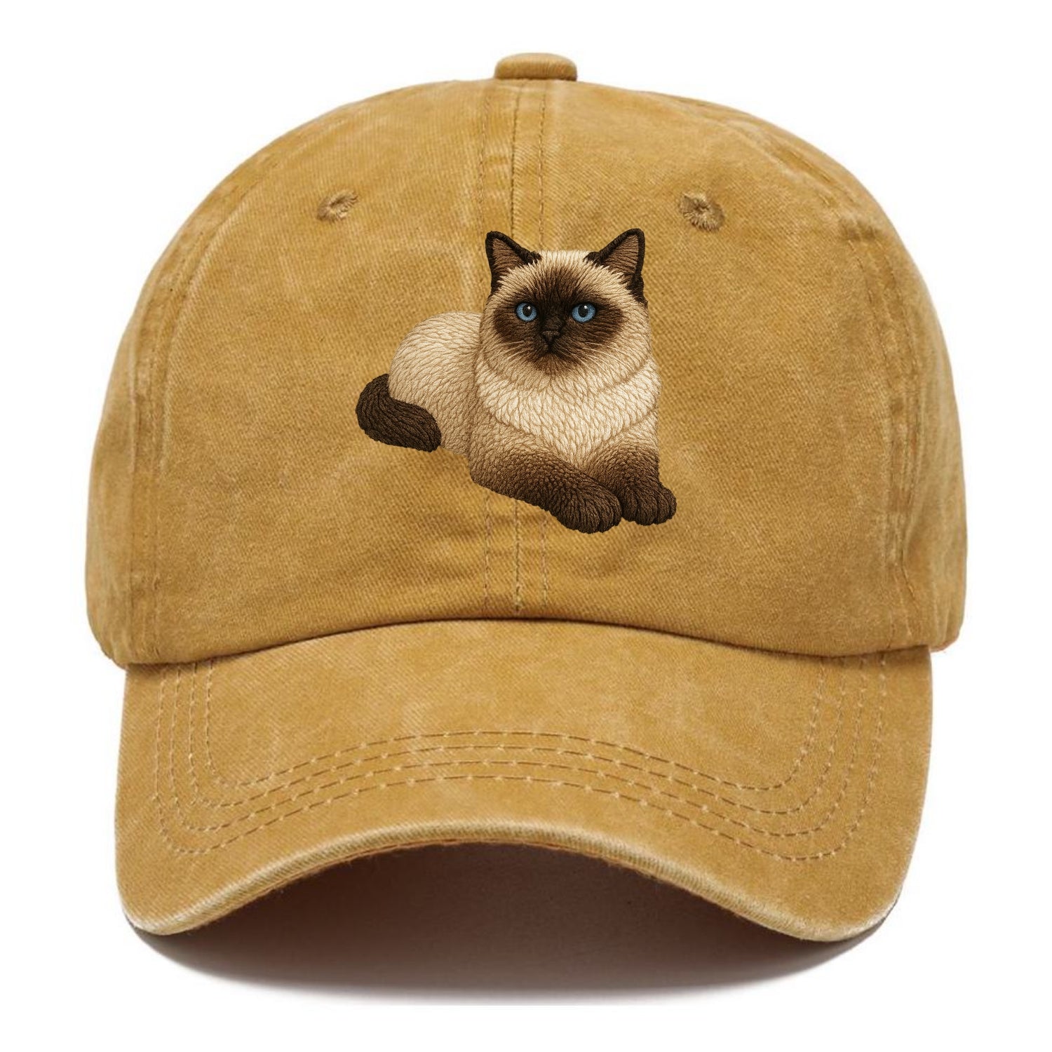 Himalayan  relaxed lying down with head Classic Cap - Golden Harvest(Yellow)