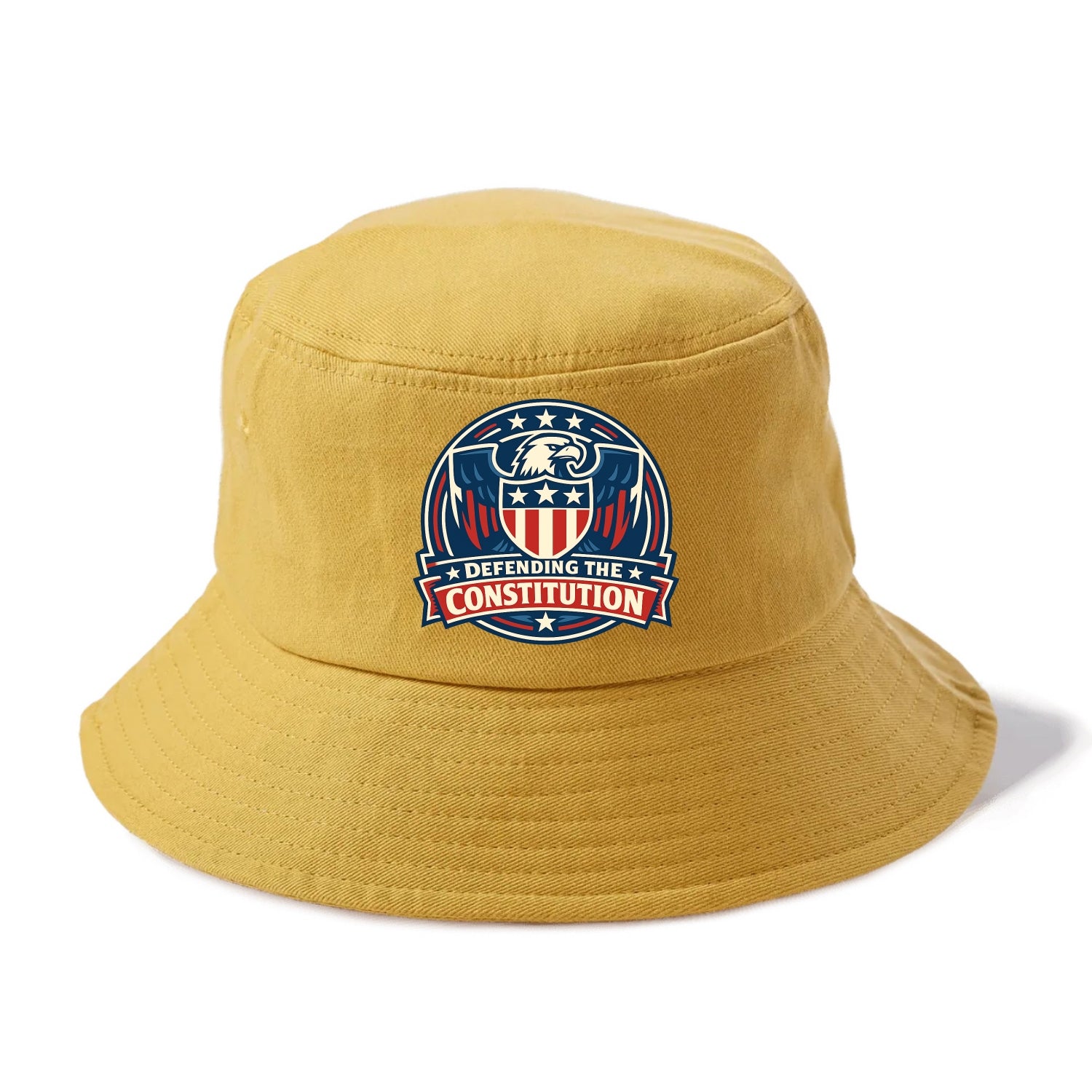 Defend Constitution - Bucket Hat - Golden Harvest(Yellow)