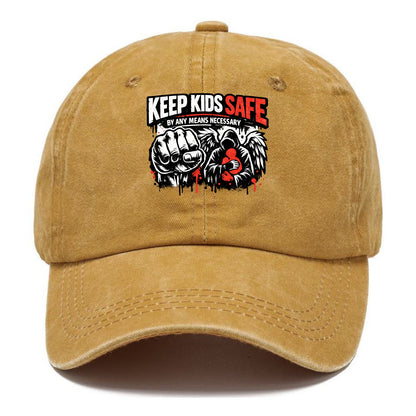Keep Kids Safe By Any Means - Classic Cap - Golden Harvest(Yellow)