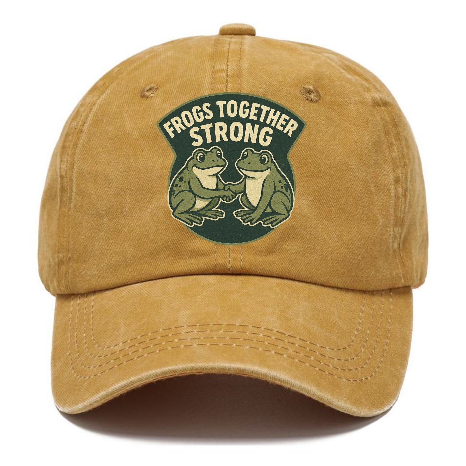 Frogs Together Strong 3 - Classic Cap - Golden Harvest(Yellow)