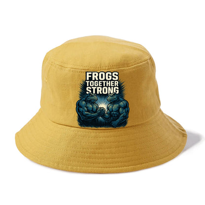 Frogs Together Strong 4 - Bucket Hat - Golden Harvest(Yellow)