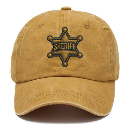 Sheriff Badge  - Classic Cap - Golden Harvest(Yellow)