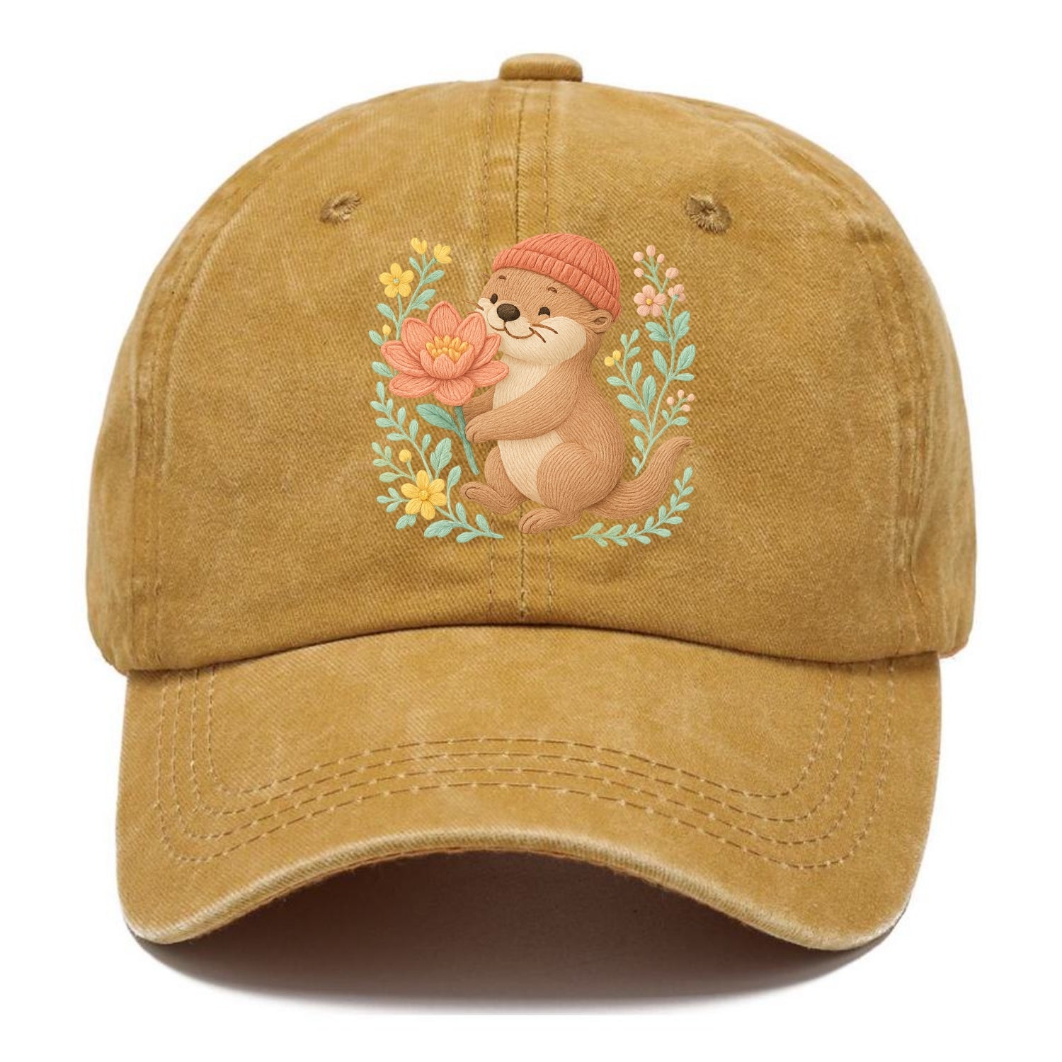 Peach Otter - Classic Cap - Golden Harvest(Yellow)