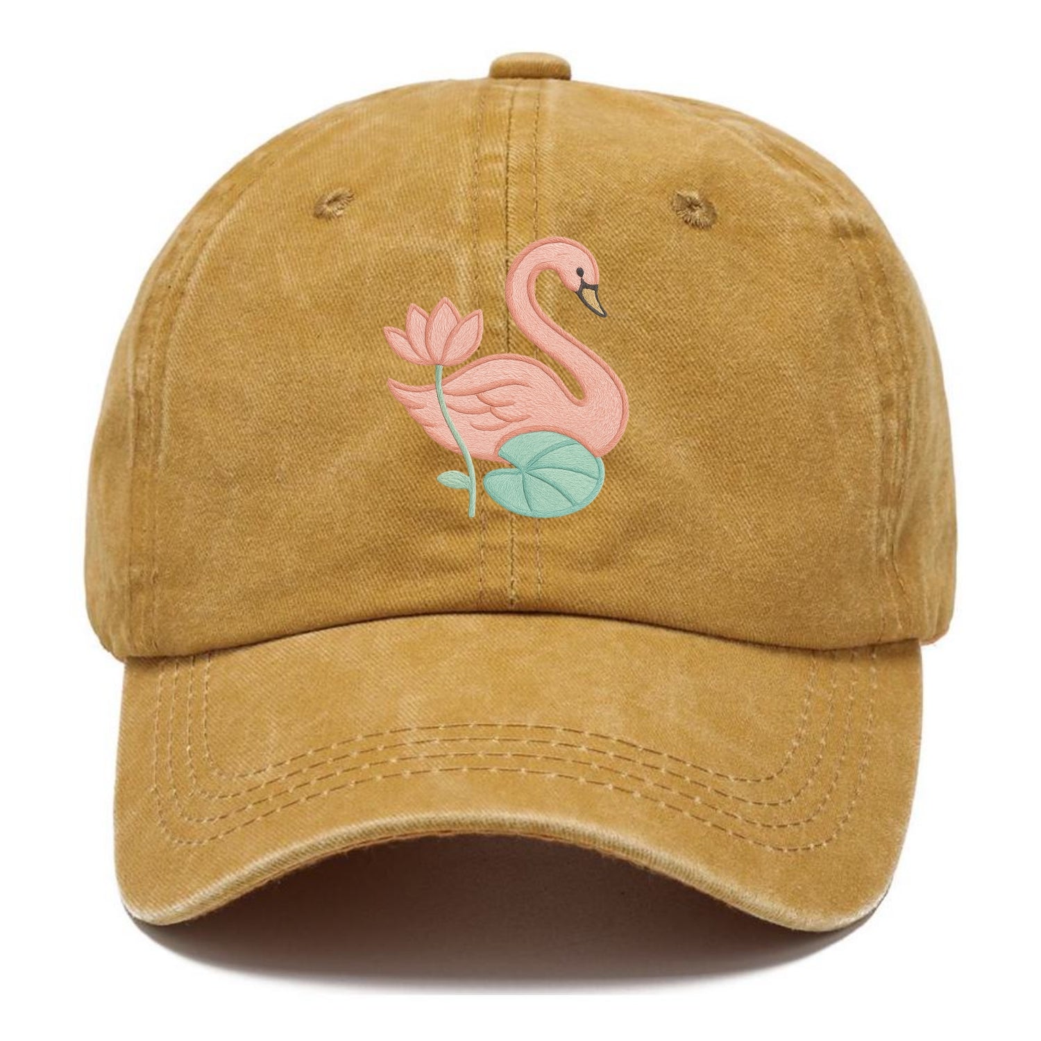 Coral Swan - Classic Cap - Golden Harvest(Yellow)