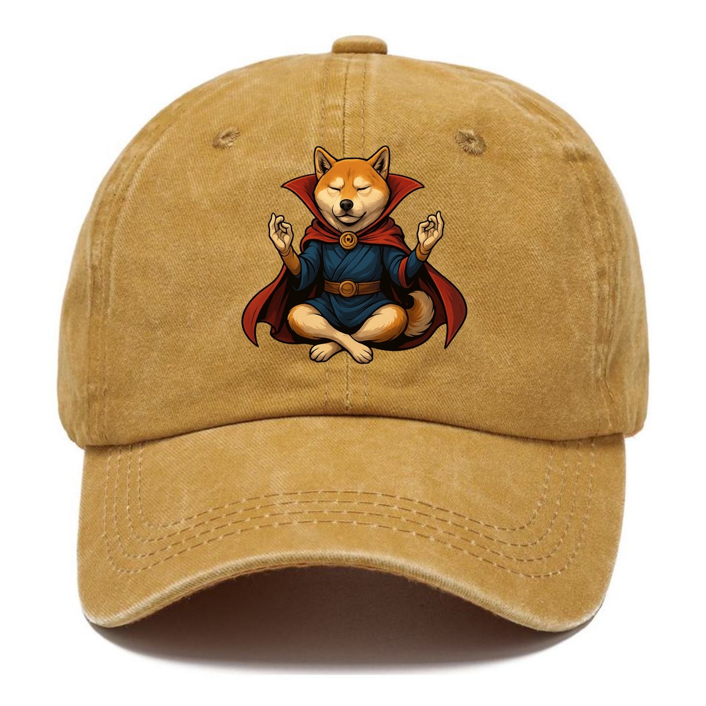 Shiba Inu Doctor Strange  - Classic Cap - Golden Harvest(Yellow)