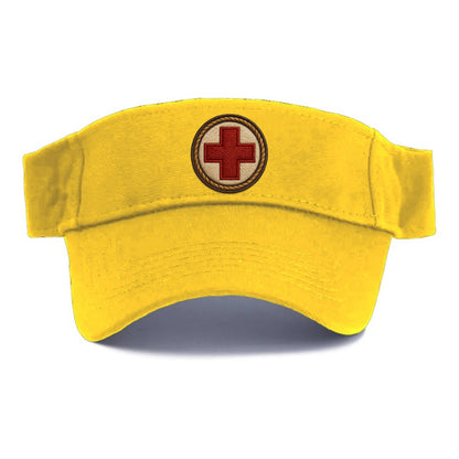 Medical Cross  - Visor - Golden Harvest(Yellow)