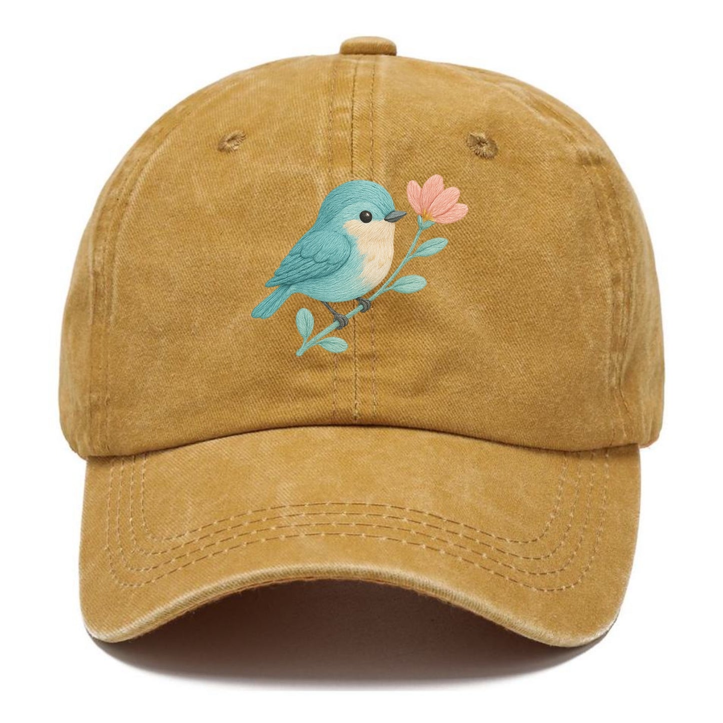Aqua Chickadee - Classic Cap - Golden Harvest(Yellow)
