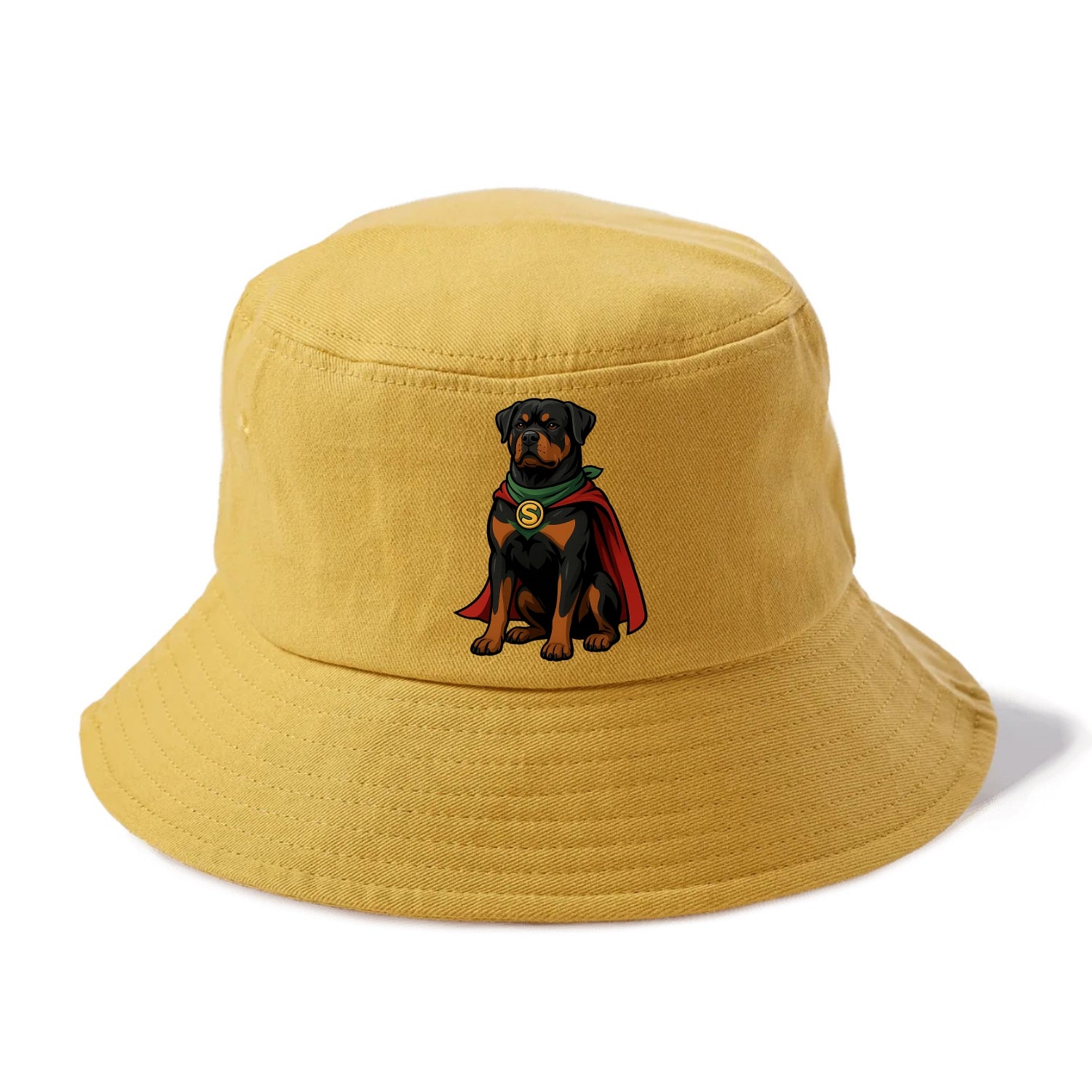 Rottweiler Strong Hero  - Bucket Hat - Golden Harvest(Yellow)