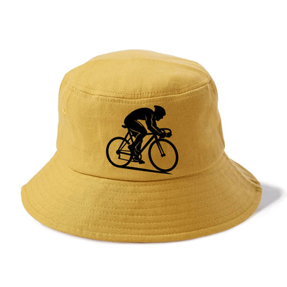Sprint cyclist racing stance - Bucket Hat - Golden Harvest(Yellow)