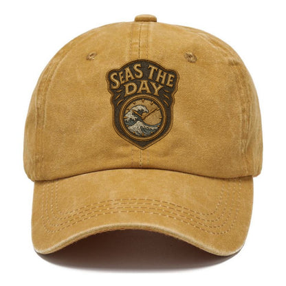 Seas The Day  - Classic Cap - Golden Harvest(Yellow)