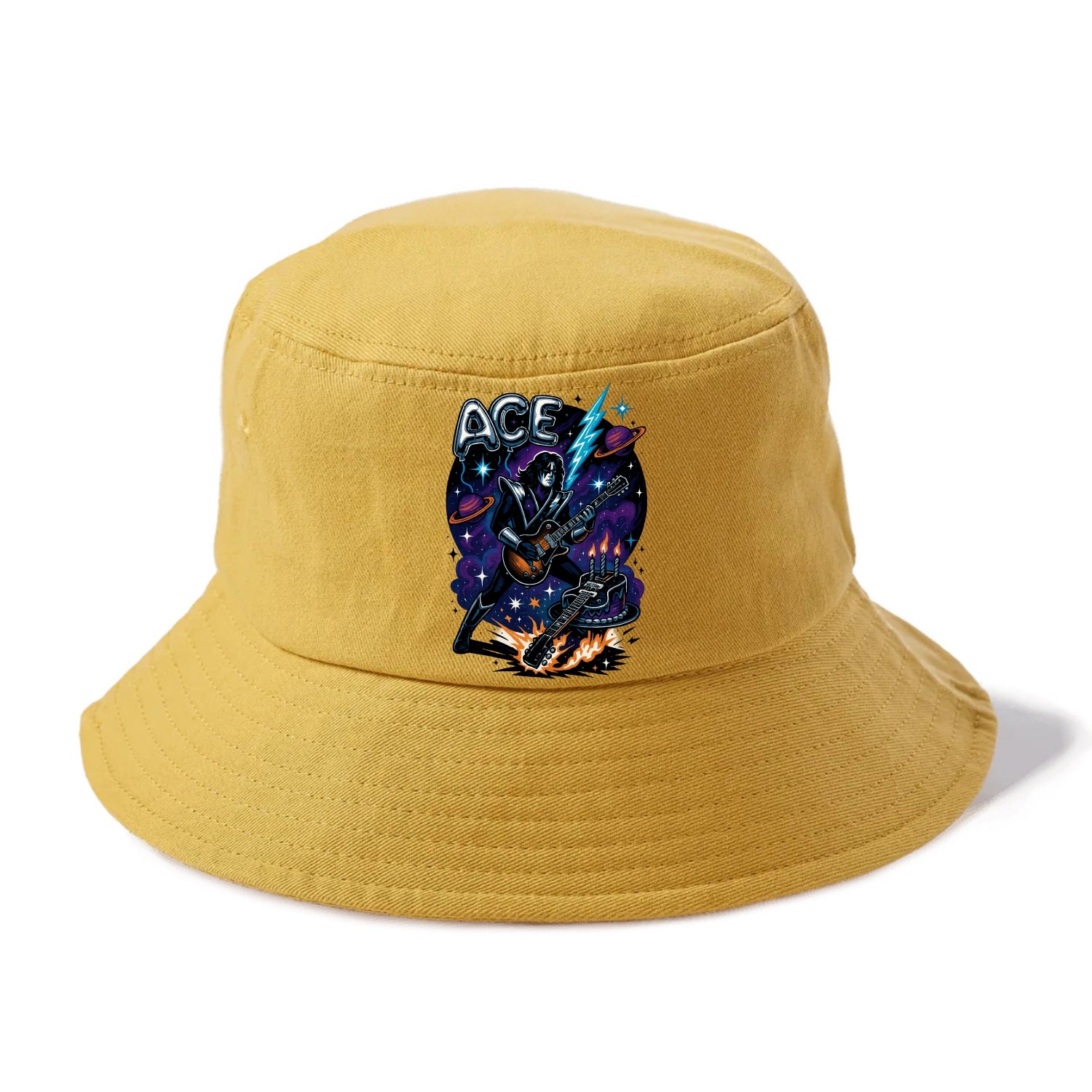 Ace Birthday Celebration - Bucket Hat - Golden Harvest(Yellow)